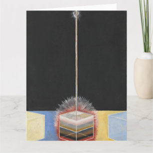 Hilma af Klint, de duif nr. 2, Abstracte kunst Kaart