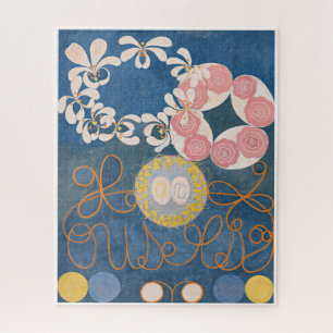 Hilma af Klint, de tien grootste no1, Abstracte ku Legpuzzel