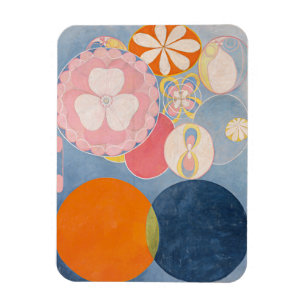 Hilma af Klint, de tien grootste NO2, Abstracte ku Magneet