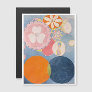Hilma af Klint, de tien grootste NO2, Abstracte ku Magnetische Uitnodiging