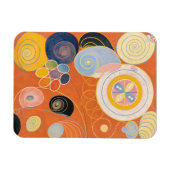 Hilma af Klint, de tien grootste no3, Abstracte ku Magneet (Horizontaal)