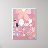 Hilma af Klint, de tien grootste No5, Abstracte ku Canvas Afdruk (Voorkant)