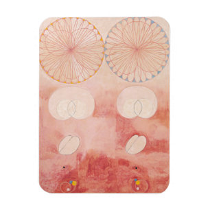 Hilma af Klint, de tien grootste no9, Abstracte ku Magneet