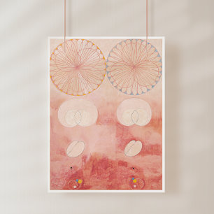 Hilma af Klint, de tien grootste no9, Abstracte ku Poster