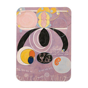 Hilma af Klint, de tien grootste nr6, Abstracte ku Magneet
