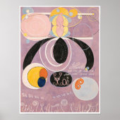 Hilma af Klint, de tien grootste nr6, Abstracte ku Poster (Voorkant)