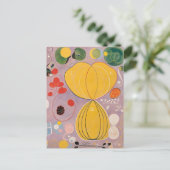 Hilma af Klint, de tien grootste nr7, Abstracte ku Briefkaart (Staand voorkant)