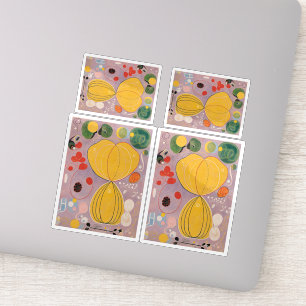 Hilma af Klint, de tien grootste nr7, Abstracte ku Sticker