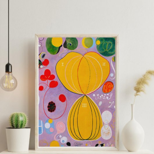 Hilma af Klint - De tien grootste nr. 7 Poster