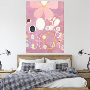 Hilma af Klint - De Tien Grootsten, Nr. 5, Volwass Canvas Afdruk