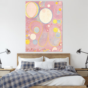 Hilma af Klint - De Tien Grootsten, Nr. 8, Volwass Canvas Afdruk