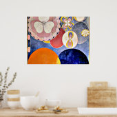 Hilma af Klint - De Tio Storsta, Barnaal tern Poster (Keuken)