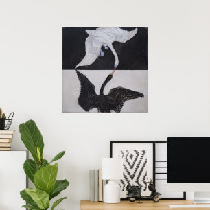 Hilma Af Klint, De Zwaan No.1, Abstracte Kunst Poster