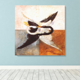 Hilma Af Klint, De Zwaan No.24, Abstracte Kunst Canvas Afdruk