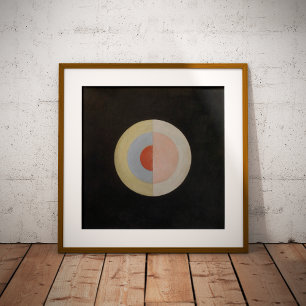 Hilma af Klint, De zwaan nr.16, Abstracte kunst Foto Afdruk