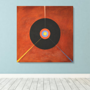 Hilma Af Klint, De Zwaan nr.18, Abstracte Kunst Canvas Afdruk