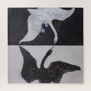 Hilma af Klint, De zwaan nr. 1, Abstracte kunst Legpuzzel
