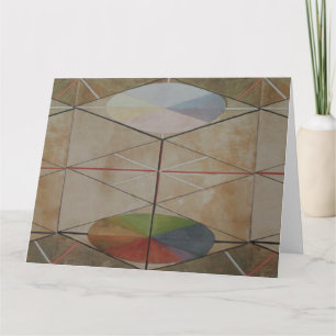 Hilma af Klint, De zwaan nr.23, Abstracte kunst Kaart