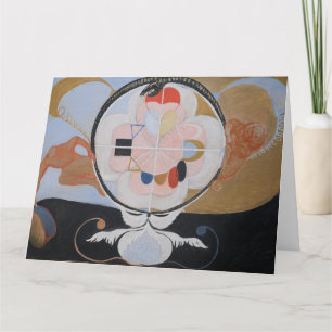 Hilma af Klint, Evolutie nr. 13, Abstracte kunst Kaart