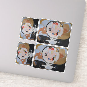 Hilma af Klint, Evolutie nr. 13, Abstracte kunst Sticker