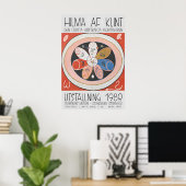 Hilma Af Klint Exhibition Poster Abstract Art (Bureau à domicile)