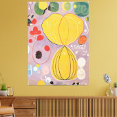 Hilma af Klint - Group IV, No. 7, The Ten Largest, Canvas Afdruk (Insitu (Woonkamer))