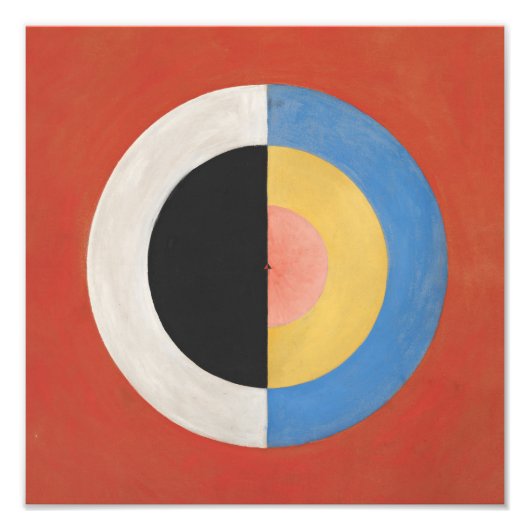 hilma af klint groupixsuwtheswan foto afdruk (Voorkant)