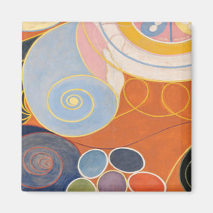 Hilma af klint kussen Hoesje-Mate iPhone case Magneet
