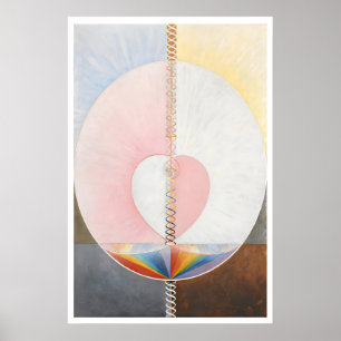 Hilma af Klint 'La Colombe' Impression d'art abstr