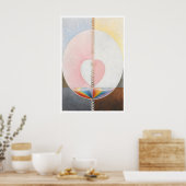 Hilma af Klint 'La Colombe' Impression d'art abstr (Cuisine)