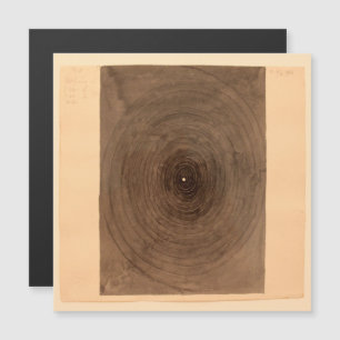 Hilma af Klint, Parsifal nr.1, Abstracte kunst Magnetische Uitnodiging