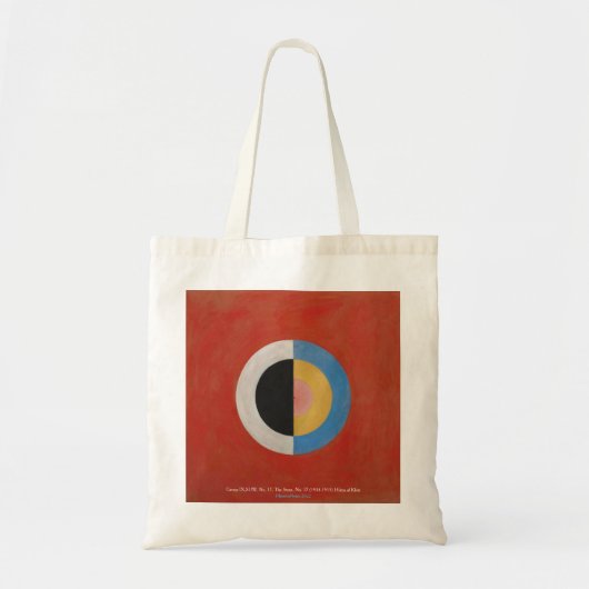Hilma af Klint Sac fourre-tout d'art abstrait (Devant)