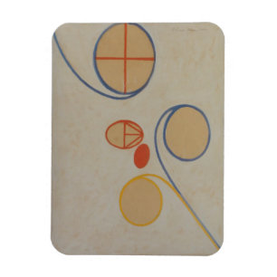 Hilma af Klint, Seven Point Star No2, Abstracte ku Magneet