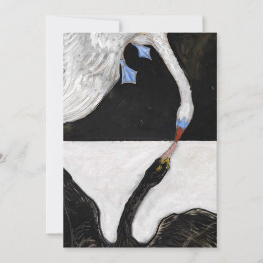 Hilma Af Klint Swan No 1 Kaart (Voorkant)
