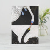 Hilma Af Klint Swan No 1 Kaart (Staand voorkant)