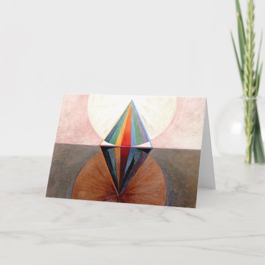 Hilma Af Klint Swan nr. 12 Kaart (Voorkant)