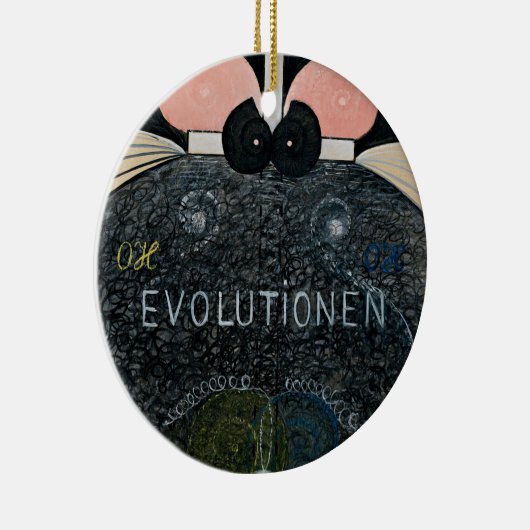 Hilma af Klint - The Evolution, 7 Keramisch Ornament (Rechts)