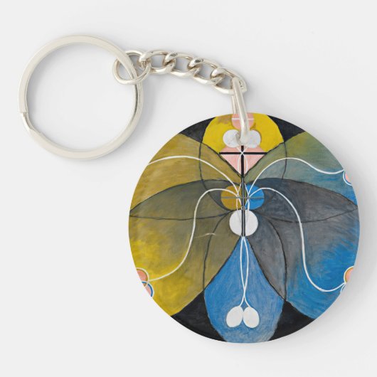 Hilma af Klint - The Evolution, 9 Sleutelhanger (Voorkant)