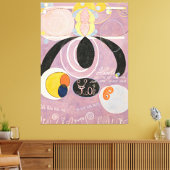Hilma af Klint - The Ten Largest,  Canvas Afdruk (Insitu (Woonkamer))