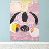Hilma af Klint - The Ten Largest,  Canvas Afdruk (Insitu (Houten vloer))