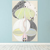Hilma af Klint - Tree of Knowledge Canvas Afdruk (Insitu (Houten vloer))