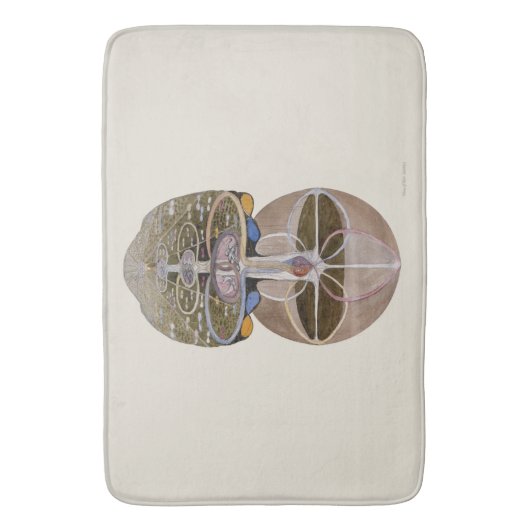 Hilma af Klint - Tree of Knowledge, nr. 1 Badmat (Voorkant Verticaal)