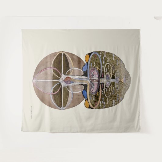 Hilma af Klint - Tree of Knowledge, nr. 1 Wandkleed (Voorkant (horizontaal))