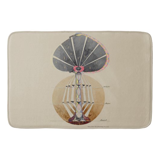 Hilma af Klint - Tree of Knowledge, nr. 3 Badmat (Voorkant)