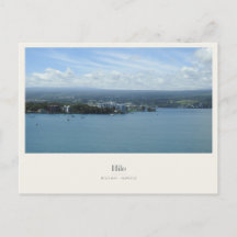 Hilo-baai en de groene Hawaiaanse kust