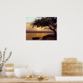 HILO BAY SUNDOWN in HAWAII Poster (Keuken)