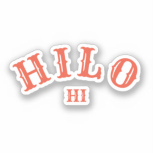 Hilo, Hawai, sui Sticker