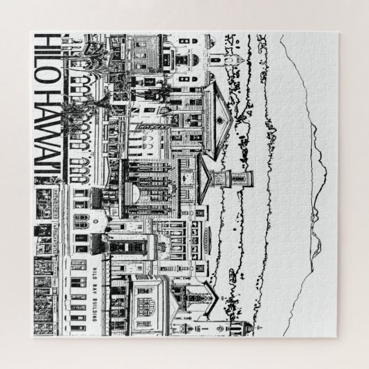 Hilo Hawaii Puzzle (Horizontal)