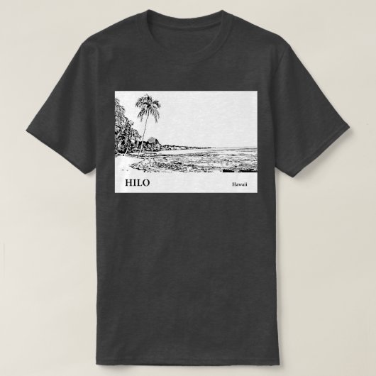 Hilo Hawaii TShirt 2 (Design voorkant)