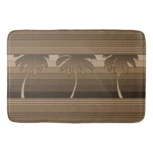 Hilo Hawaiian Palms Striped Badmat